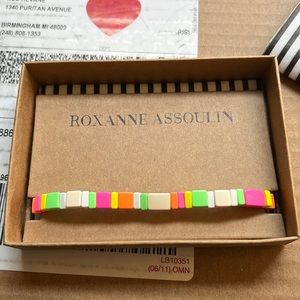 Roxanne Assoulin bracelet with packaging